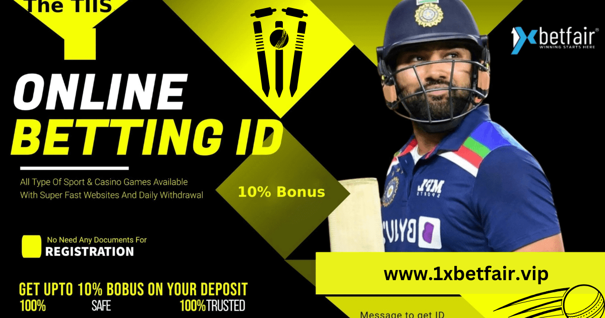 Cricket ID with Instant Withdrawal - 1xbetfair.vip