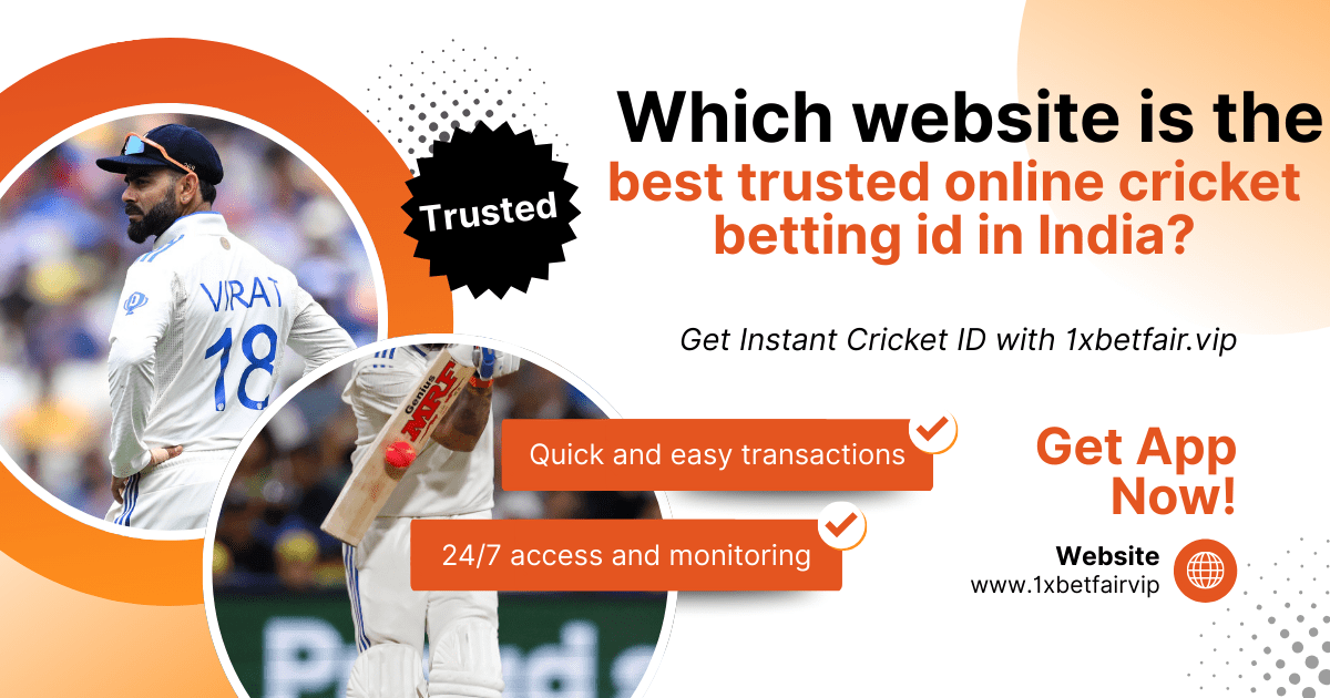 Which website is the best trusted online cricket betting id in India?