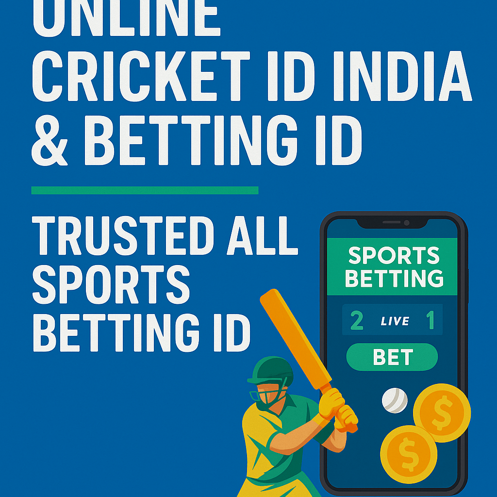 Online Cricket ID India & Betting ID | Trusted All Sports Betting ID
